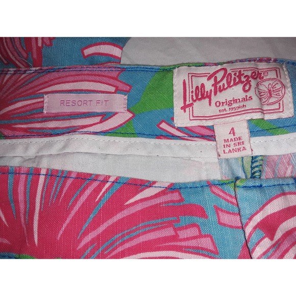 Lilly Pulitzer Vintage TRADEWIND KISSUE Resort Fit Capri Pants 4 - Picture 4 of 8